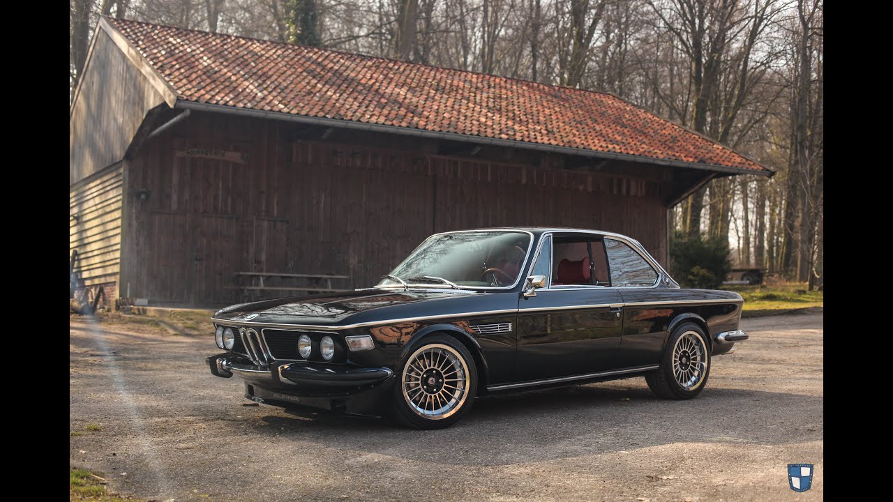 BMW 3.0 CSi E9 - Black over Red leather w/ 17