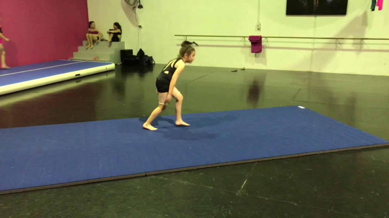 Intermediate Acrobatics Class at Elite Dance Company