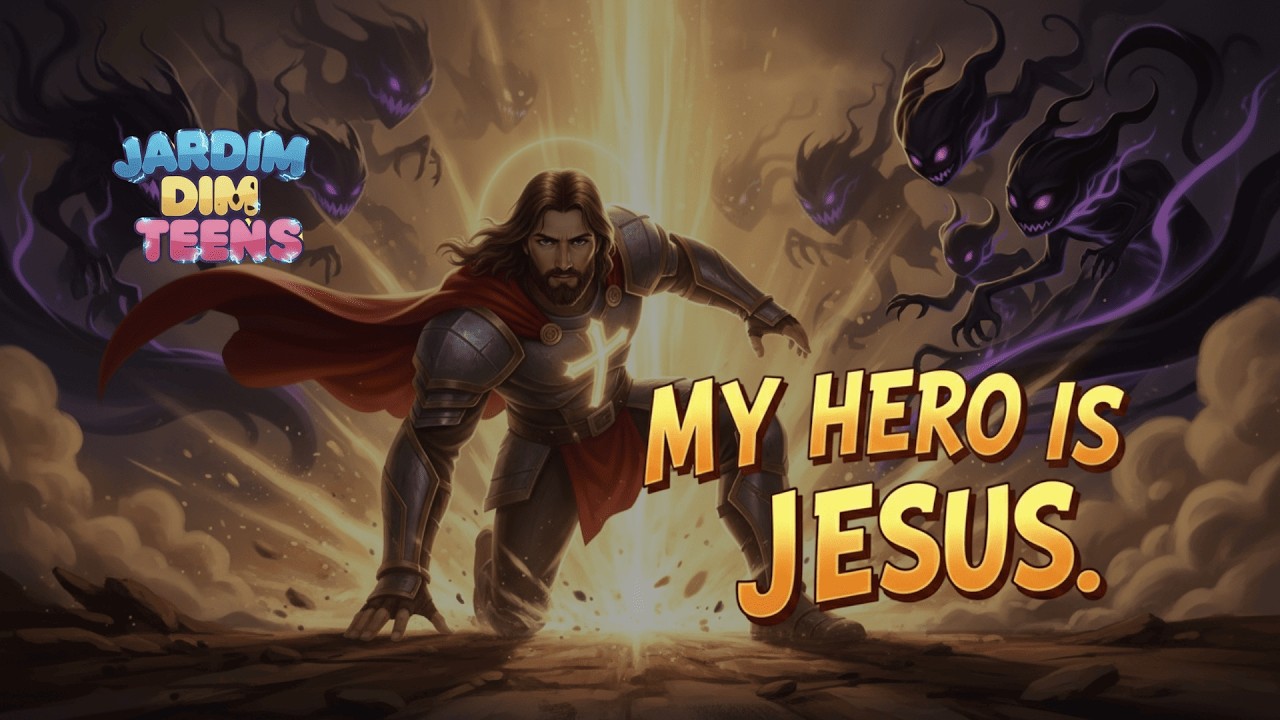 My Hero Is Jesus | Christian Kids Song About Courage, Protection and Faith