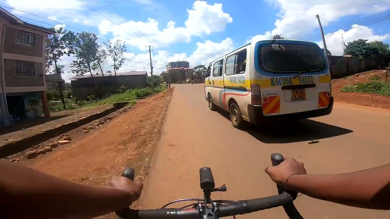 Ride your Bicycle 💪🏾 Ruaka to Raini to Gachie and back 40km