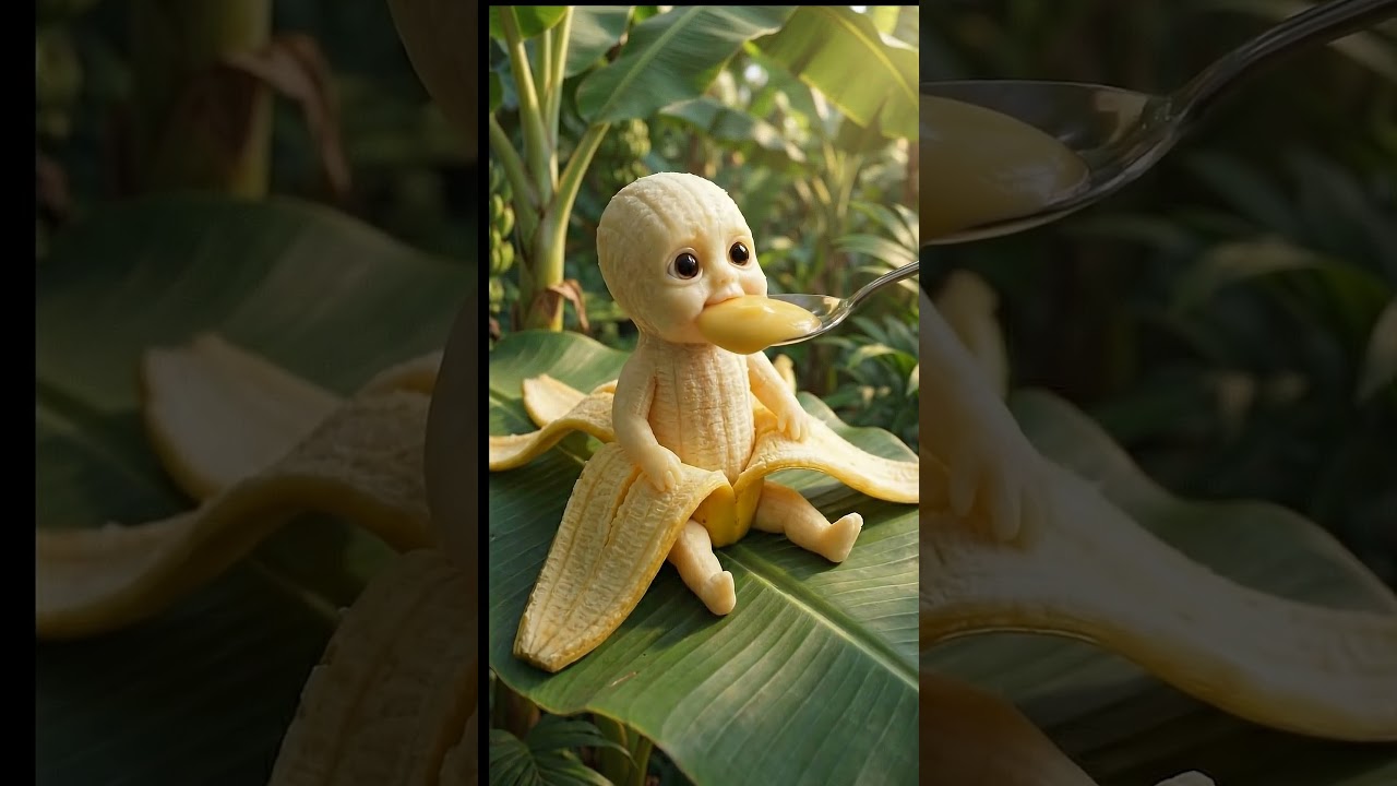 Banana Baby’s First Bite 🍌