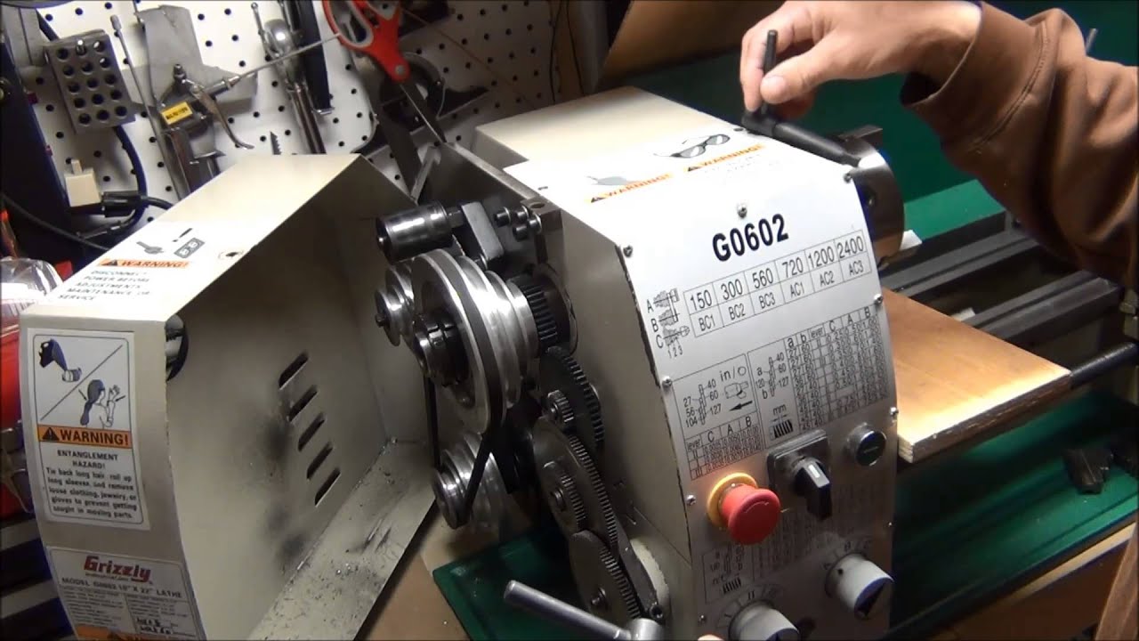 Grizzly G0602 Lathe "Chuck Removal"