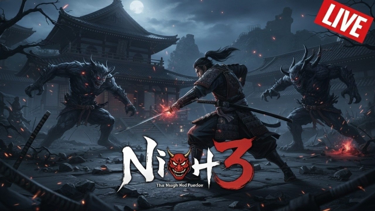 Nioh 3 LIVE Stream #4 #gaming #gameplay