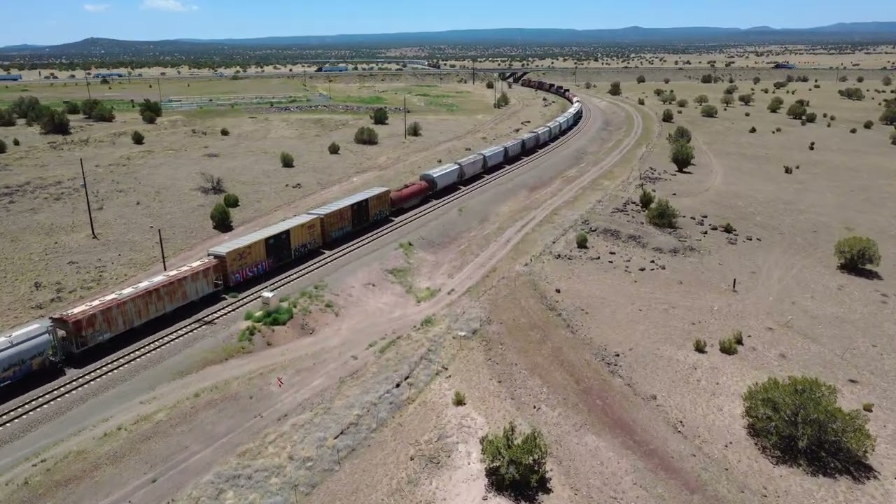 Ash Fork Arizona I-40 East - DJI Mini 4k