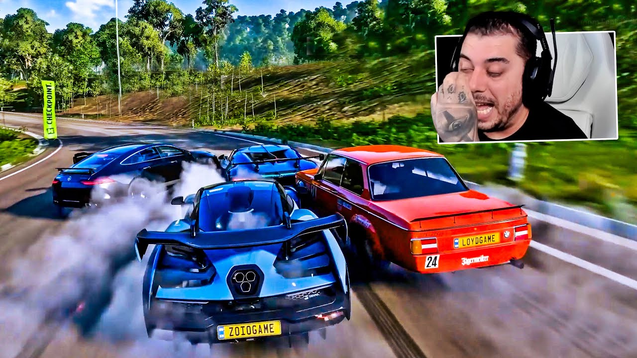 CORINGA COM MUITO RAGE KKK - FORZA HORIZON 5 - GAMEPLAY