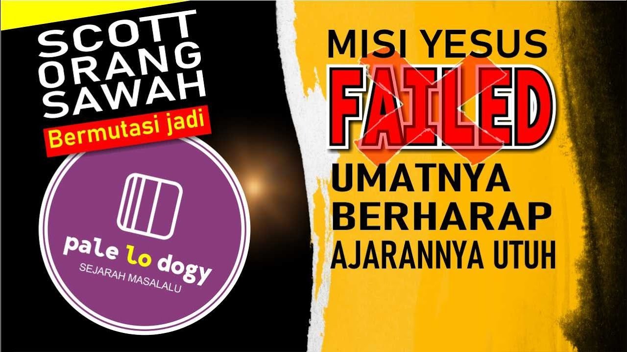 Misi Yesus Tak Selesai.. Ajarannya Selesai Utuh ?