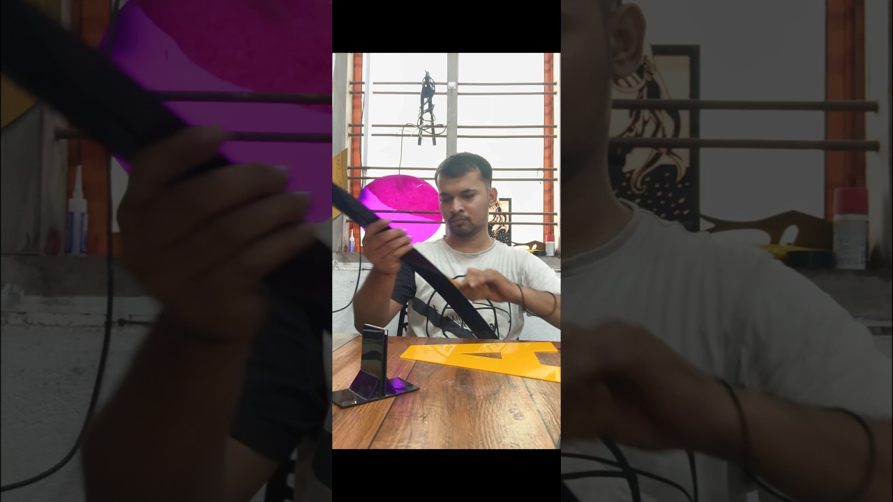 A acrylic making 3dlatter 😱 videos All sign board work video 