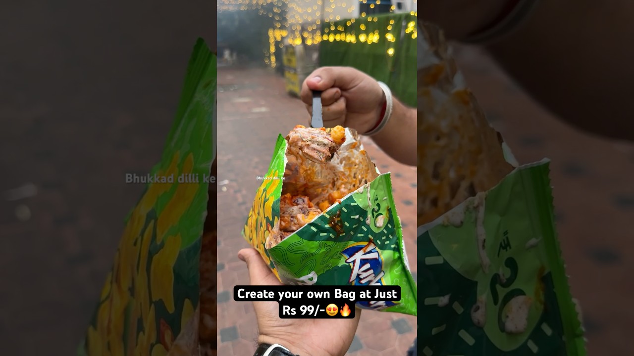 Create your own Bag at Just Rs 99/-😍🔥|| Indian Street Food