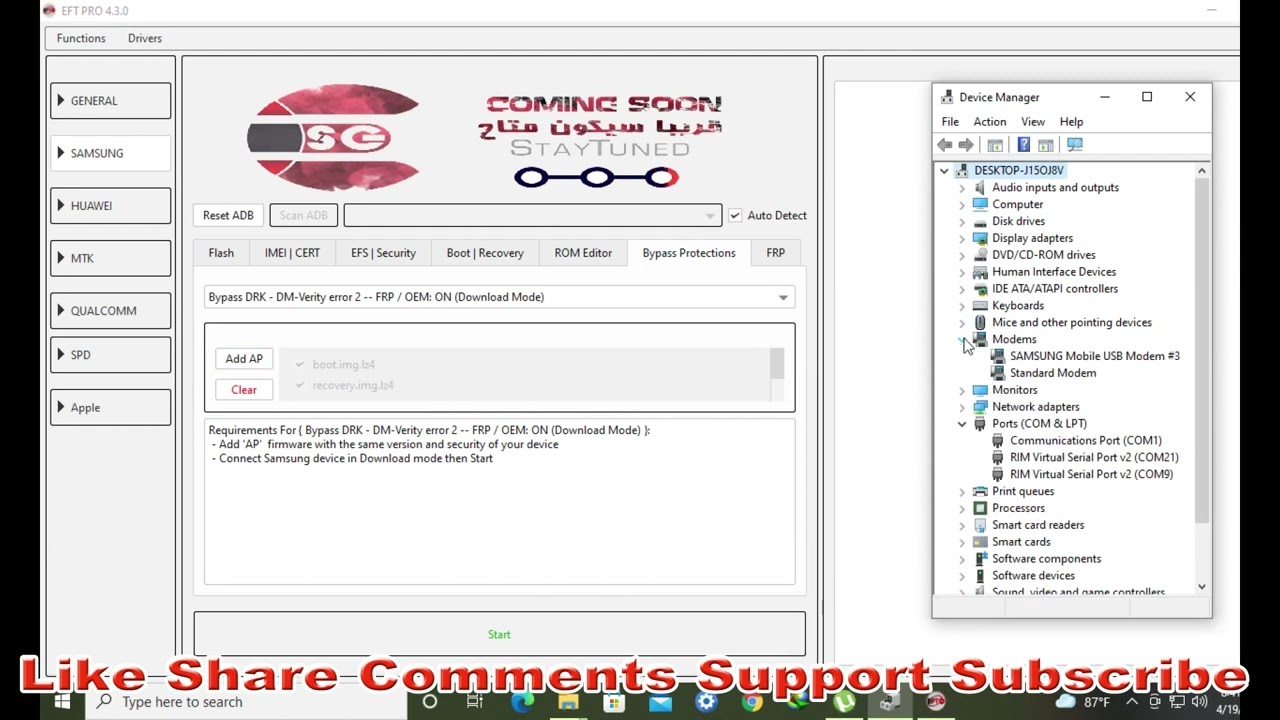 SAMSUNG G570F DRK FIX BY EFT ALL SAMSUNG DRK FIX