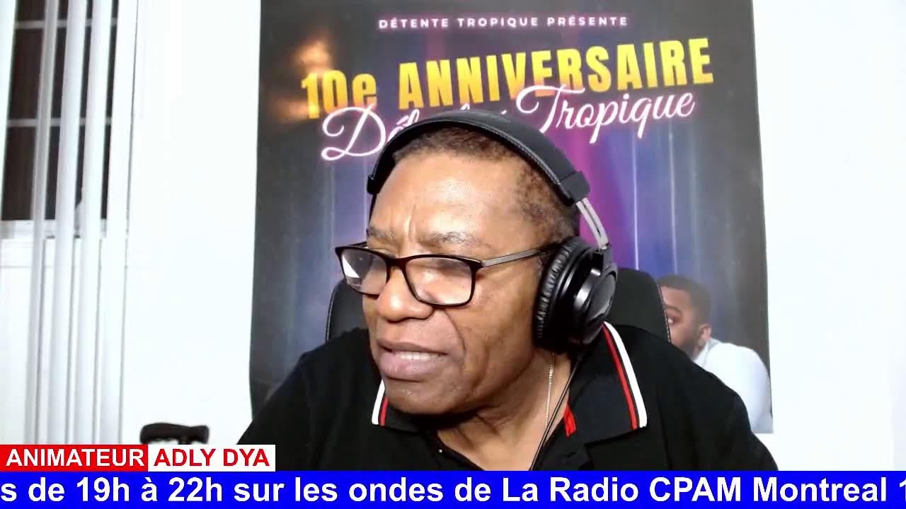 EN DIRECTE | DETENTE TROPIQUE AVEC ADLY DYA | SAMEDI 3 JANVIER 2026