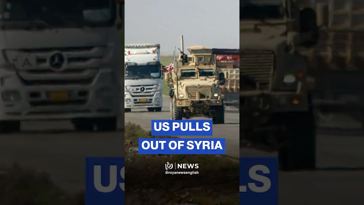 US forces begin major withdrawal from Qasrok base in Syria to Iraq