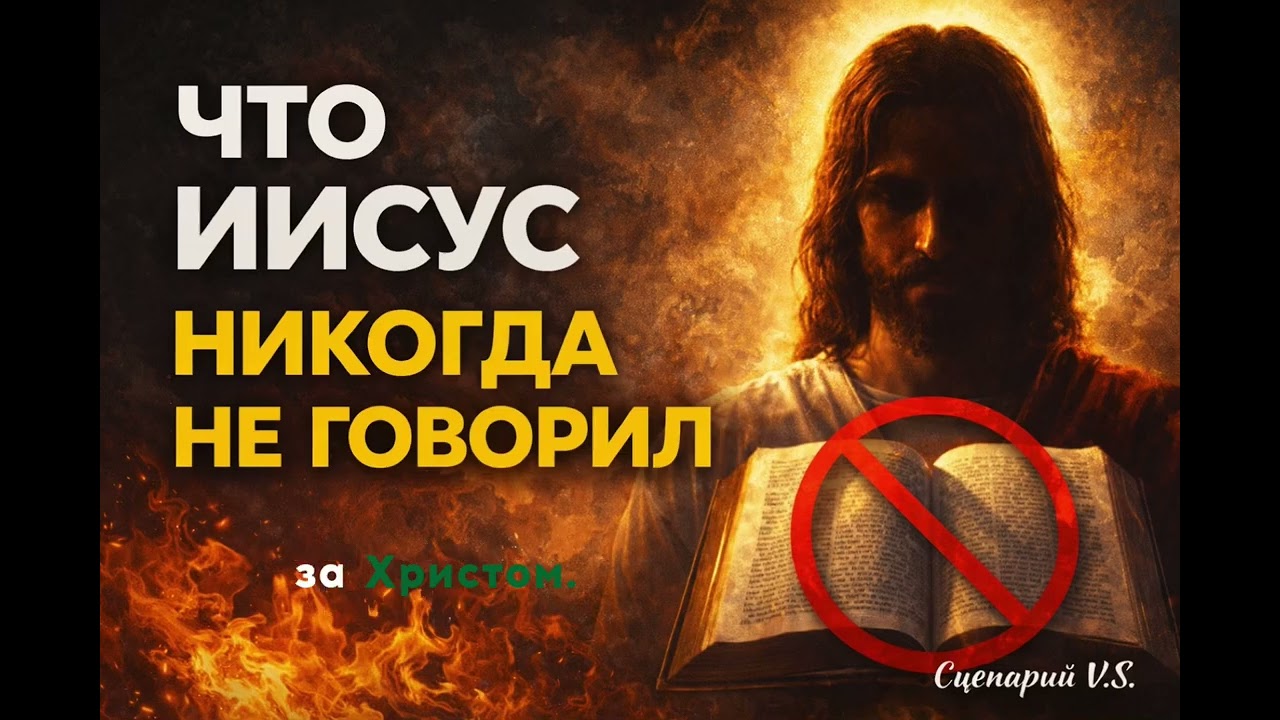 Что Иисус никогда не говорил…