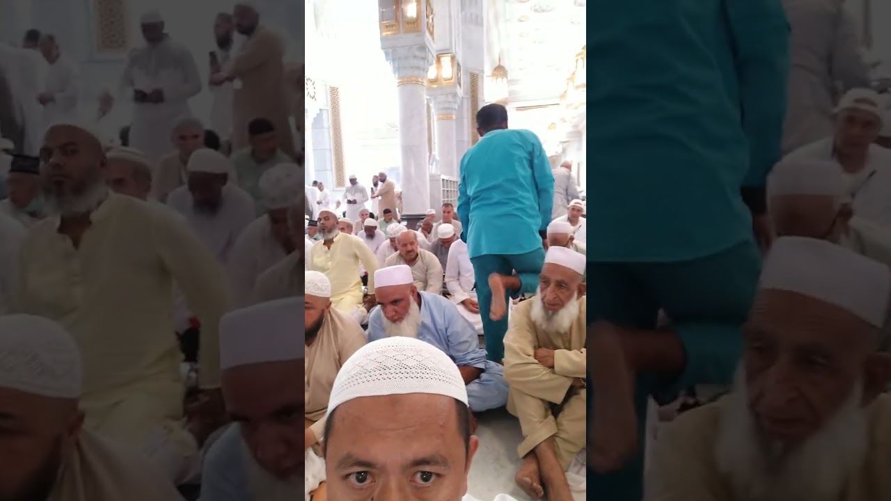 Merdunya suara adzan sholat Jum'at di Masjidil Haram Mekkah
