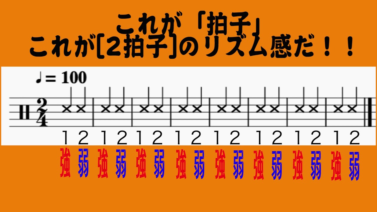 「拍とか拍子、リズム、ビートって意味をちゃんと把握できてる？？」【2-1・拍子とは(2拍子・4拍子編)/初心者用】(拍子とカウントの違い)ボイトレ/リズム