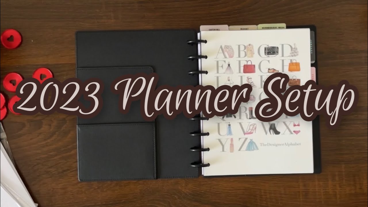 2023 Planner Setup | The Happy Planner Classic Planner