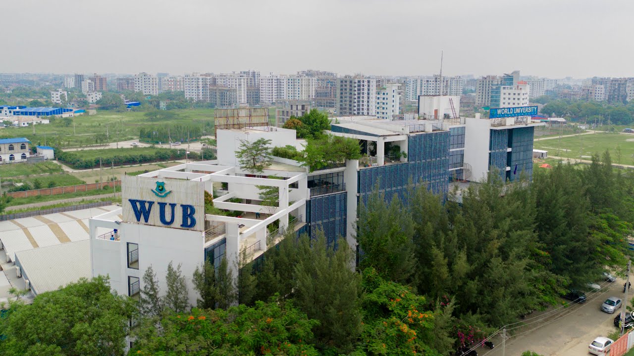 WUB Campus in 25 Seconds | World University Of Bangladesh🩵 