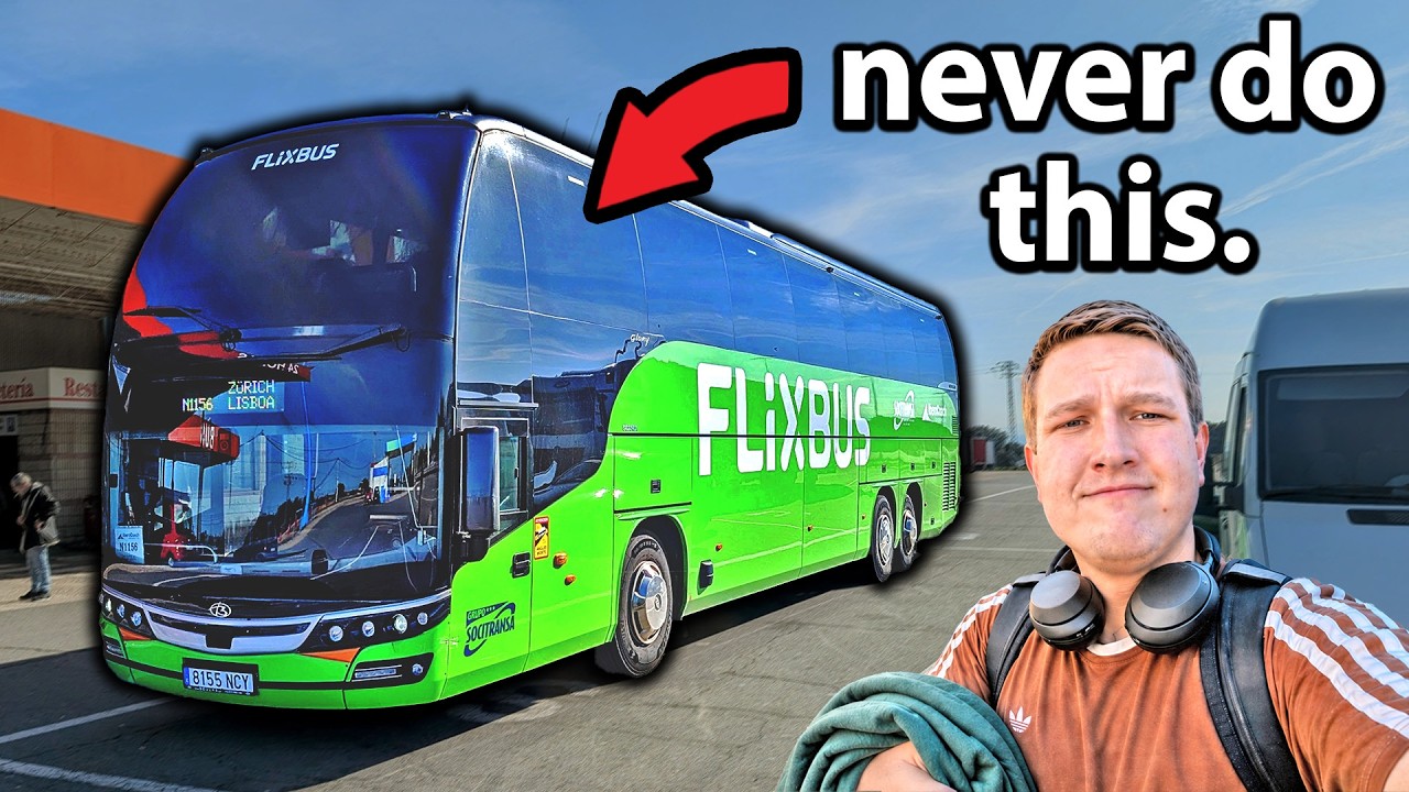 I Took Europe&rsquo;s Longest Bus Ride! (100+ MISERABLE Hours on FlixBus)
