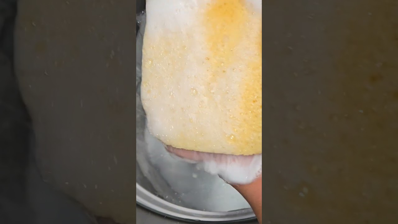 Gilmore Girls is one of my favs! Start to finish wash. #fyp #asmr #spongesqueezing #laundry 