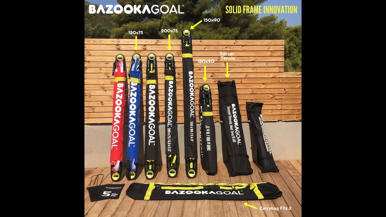 BazookaGoal Unboxing full Product Range 2020