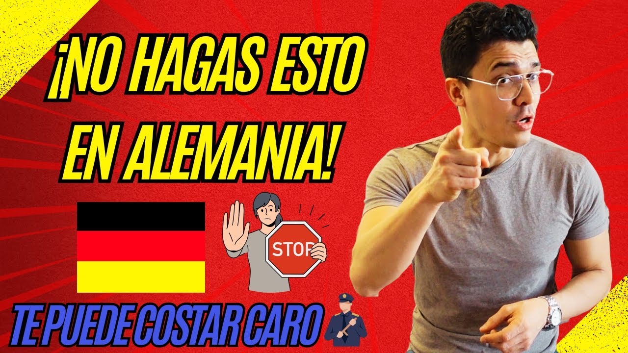 10 cosas que NO debes hacer en Alemania (Te mirarán raro o peor…)