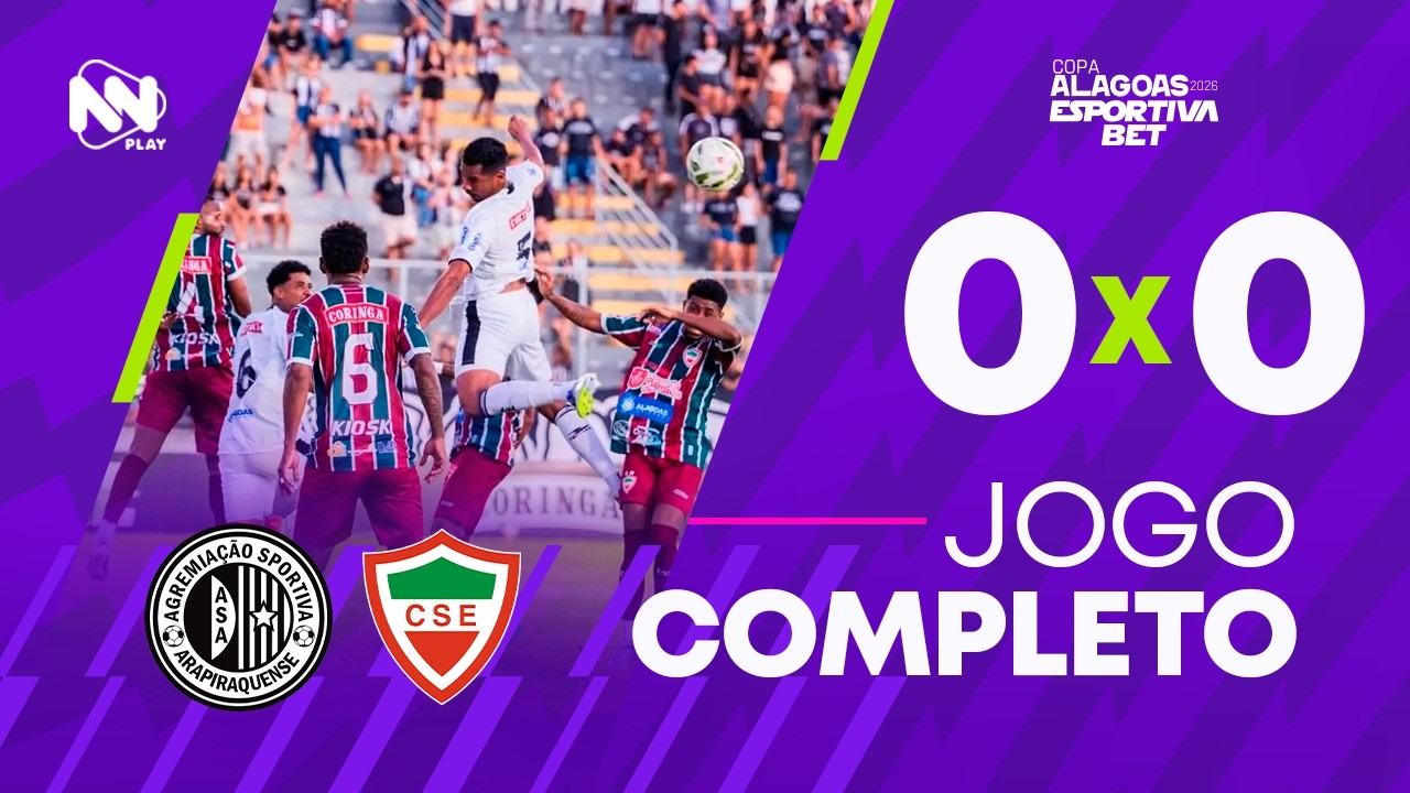AO VIVO E COM IMAGENS | ASA X CSE - 14/03/26 | COPA ALAGOAS 2026 | #LIVE | NN PLAY SPORTS