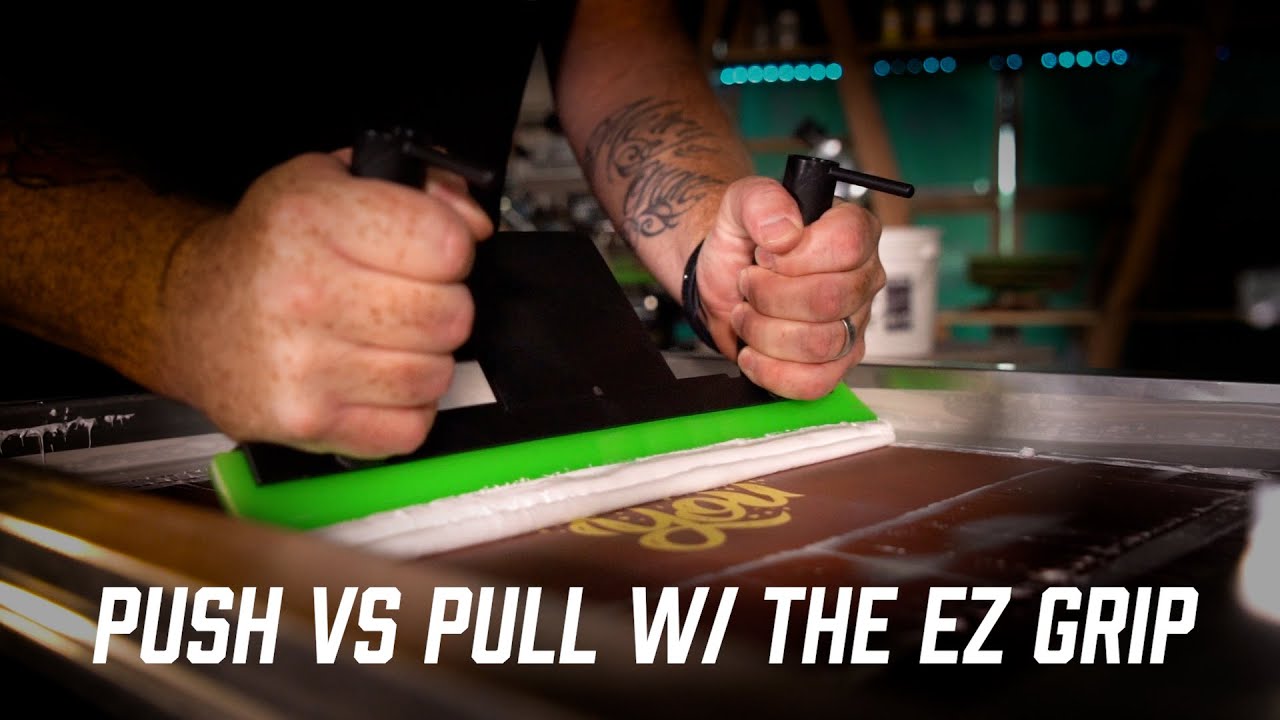 Push Vs Pull W/ The EZ Grip Squeegee