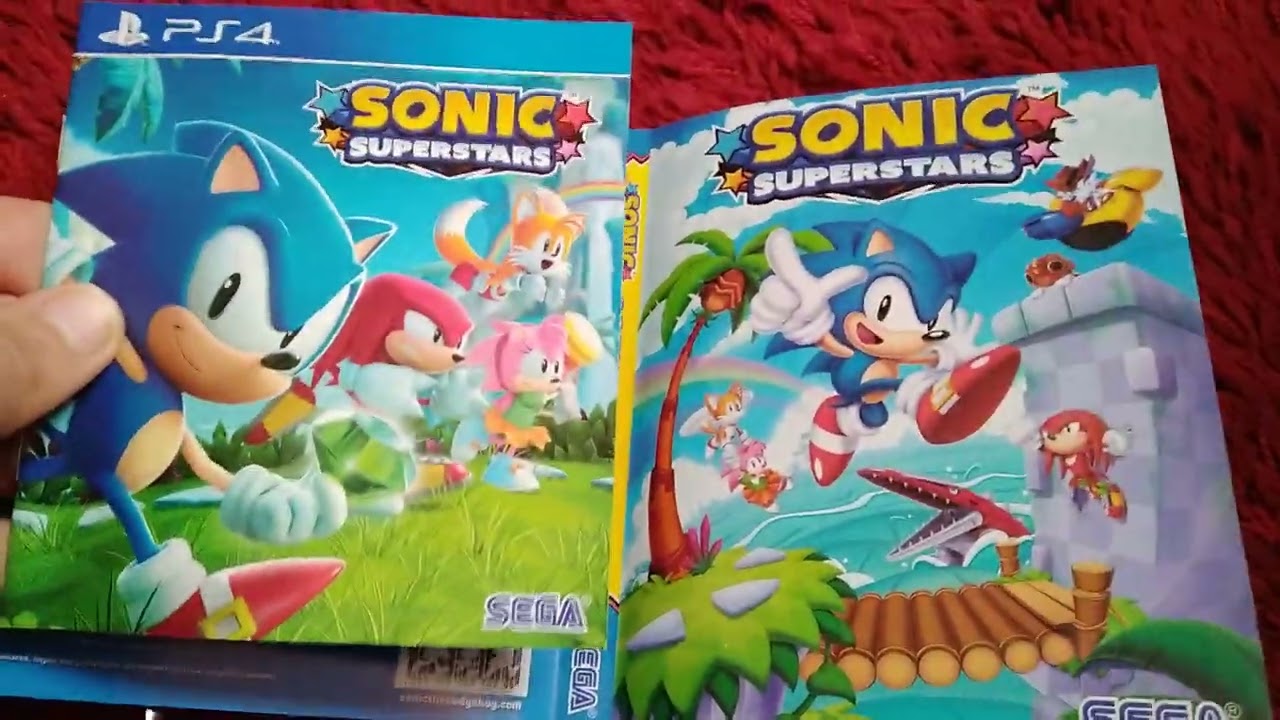 Sonic Superstars (PS4) Unboxing