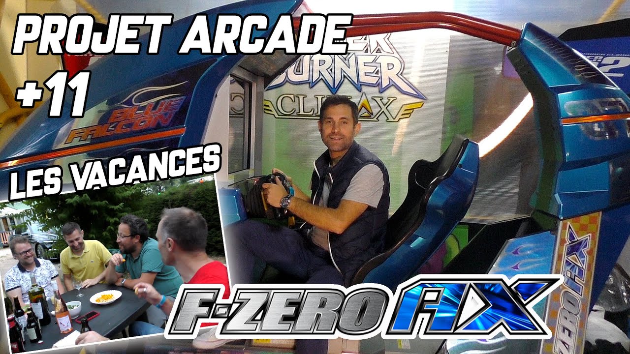 PROJET ARCADE +11 - les vacances ! F-ZERO - PINBALL - FLIPPER - ARCADE - SEGA