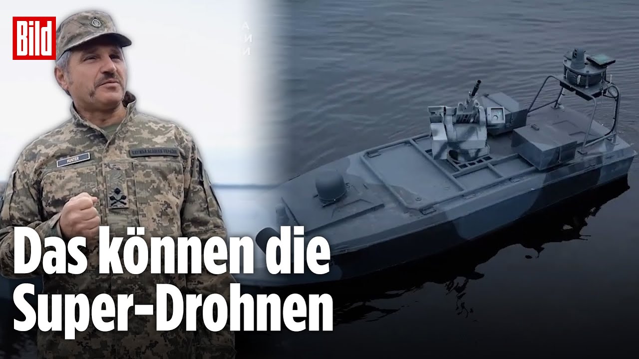 Ukrainische &bdquo;Sea Baby&ldquo;-Drohnen jagen Russlands Flotte