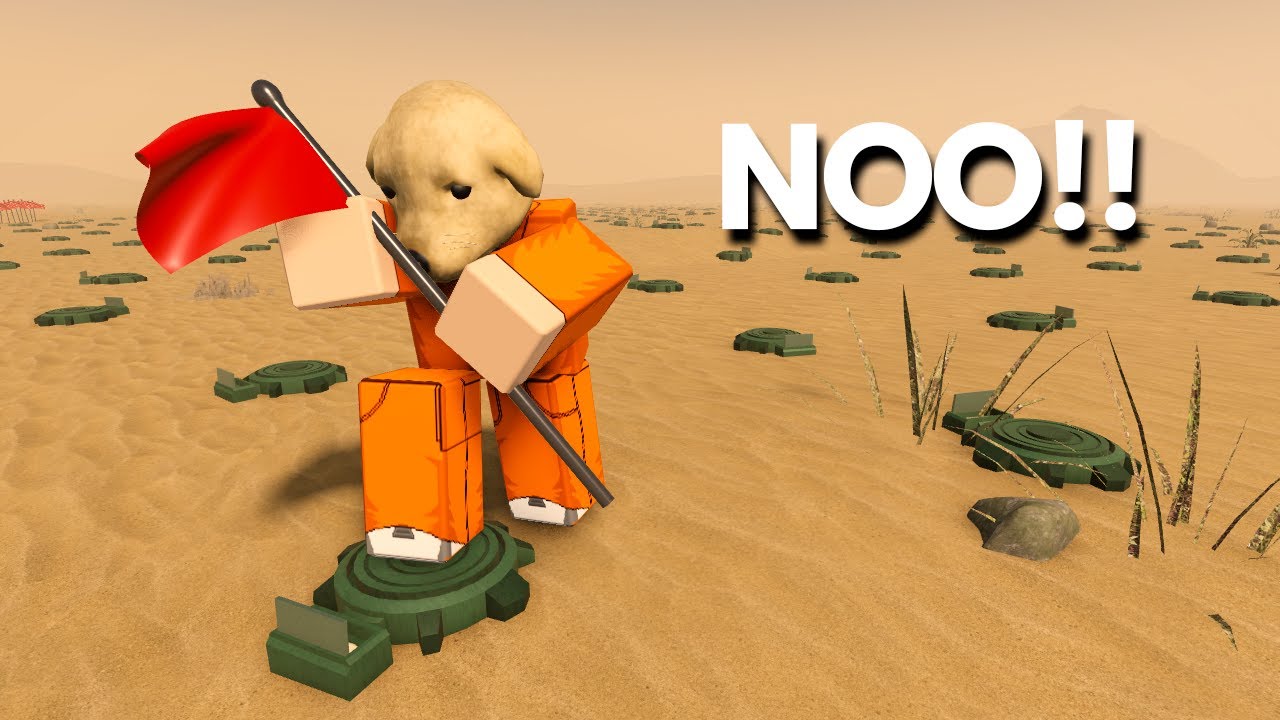 NO Pises las MINAS en ROBLOX