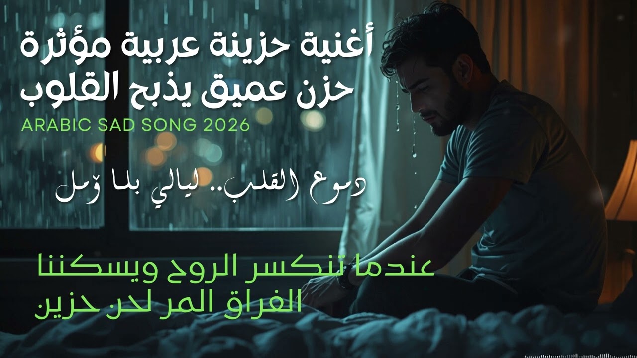 آه.. لحن يمزق الفؤاد عندما تنكسر الروح ويسكننا الفراق المر لحن حزين… ليالي بلا أمل | Arabic Sad Song
