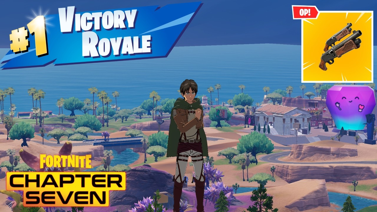 FORTNITE GAMEPLAY SKIN EREN YEAGER