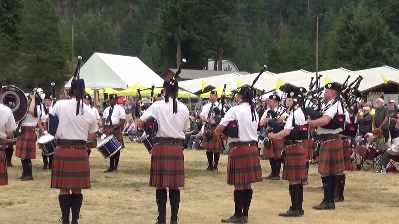 SFU Pipe Band - Punch it, Chewie Medley - Seattle Highland Games 2025