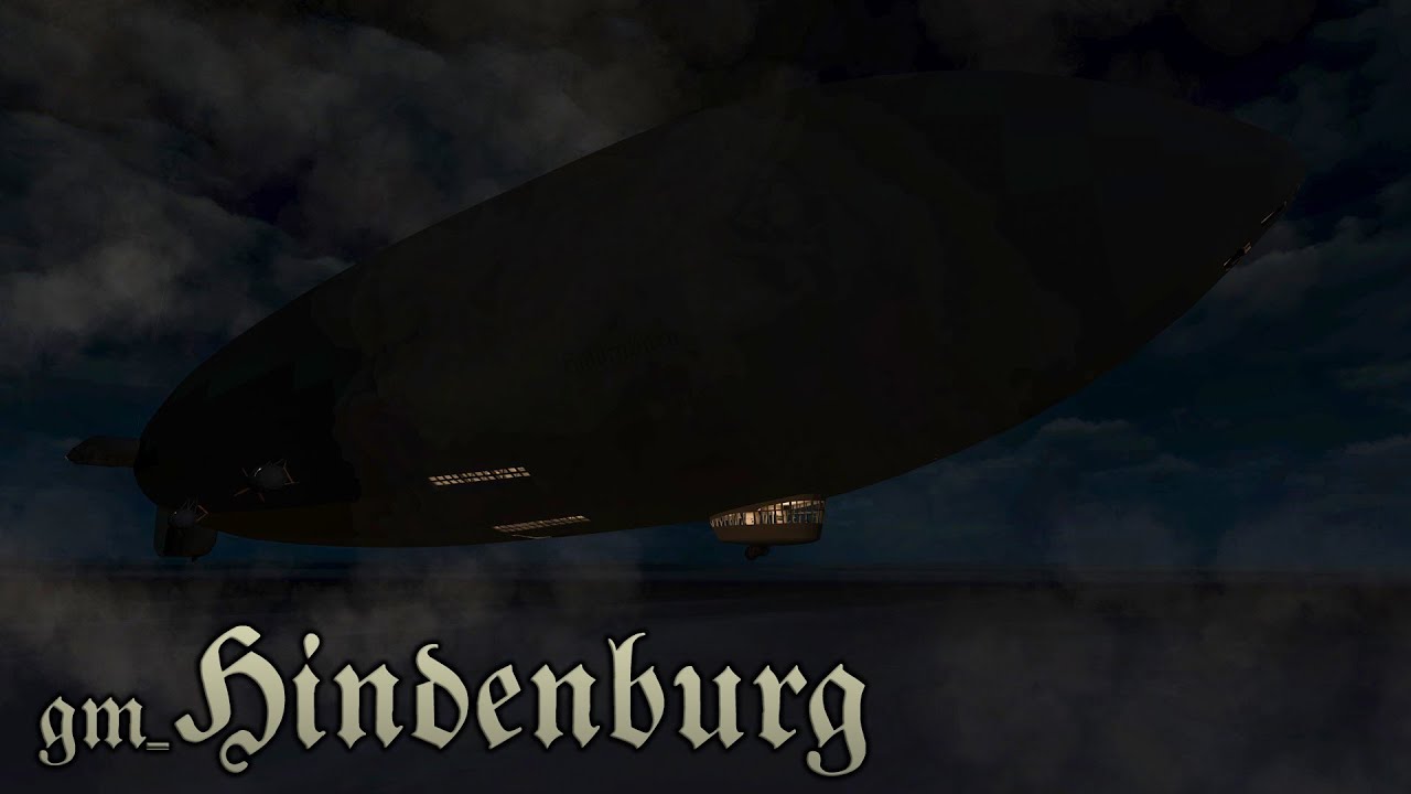 GMOD VR: Исследование gm_Hindenburg (воссоздание обреченного будущего)