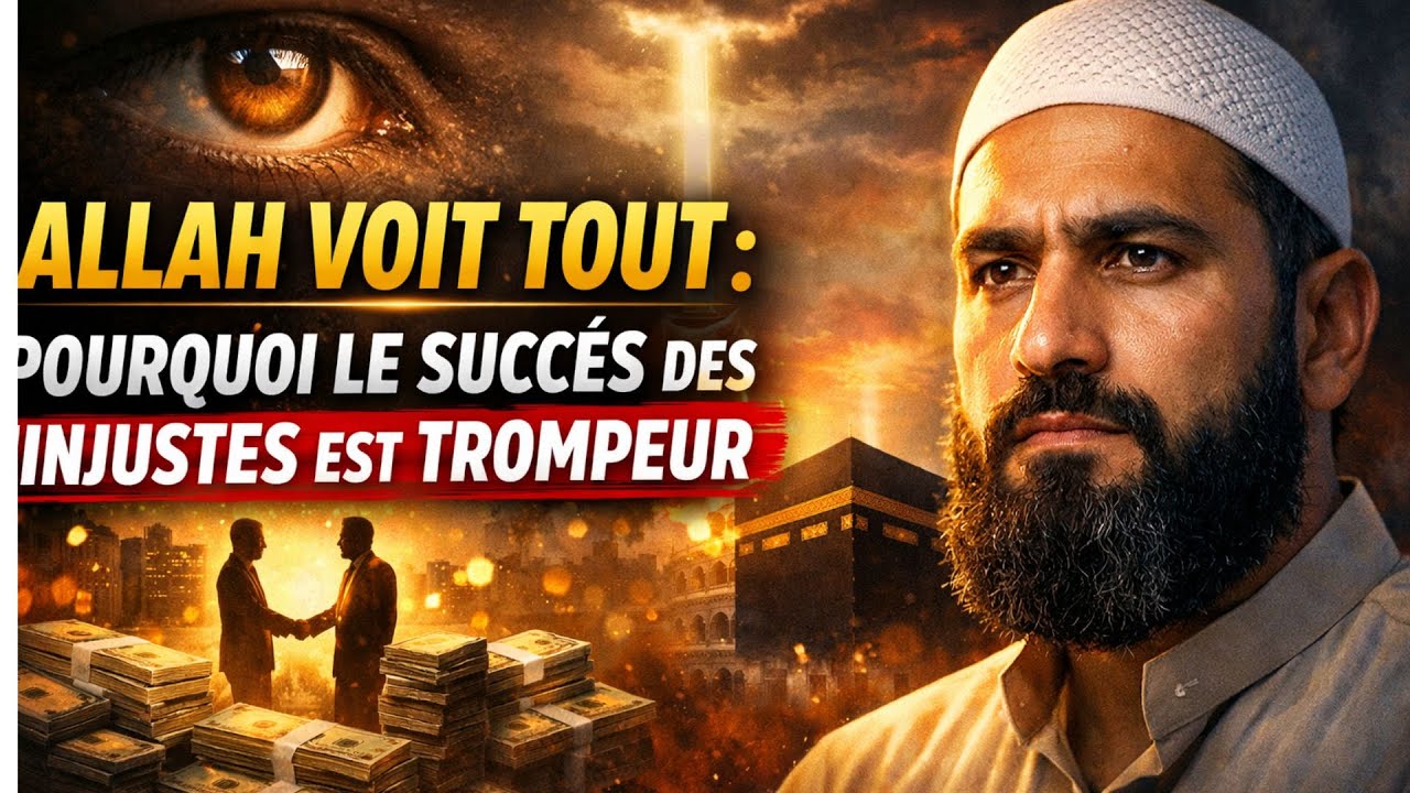 &laquo; ALLAH VOIT TOUT : POURQUOI LE SUCC&Egrave;S DES INJUSTES EST TROMPEUR &raquo;