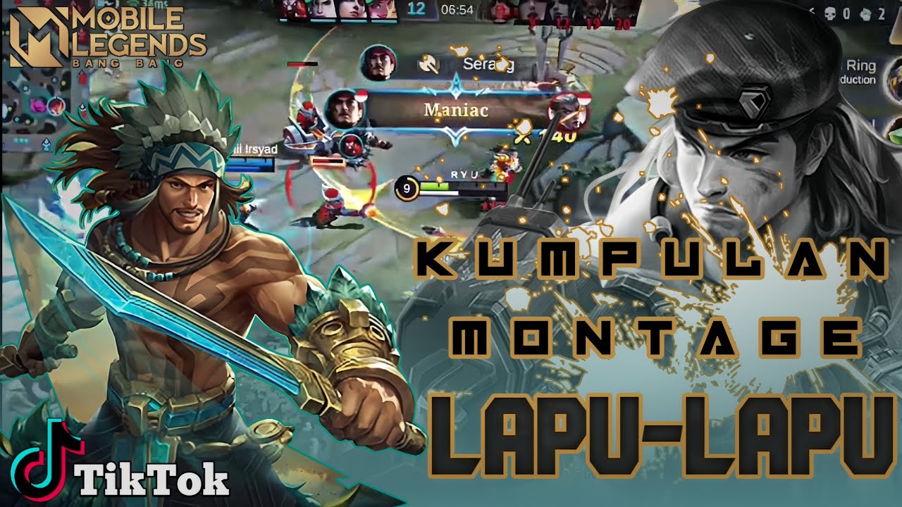 KUMPULAN MONTAGE LAPU-LAPU MOBILE LEGEND TERBARU TIKTOK 2023 || 😎🔥#mobilelegends #mlbb #lapulapu