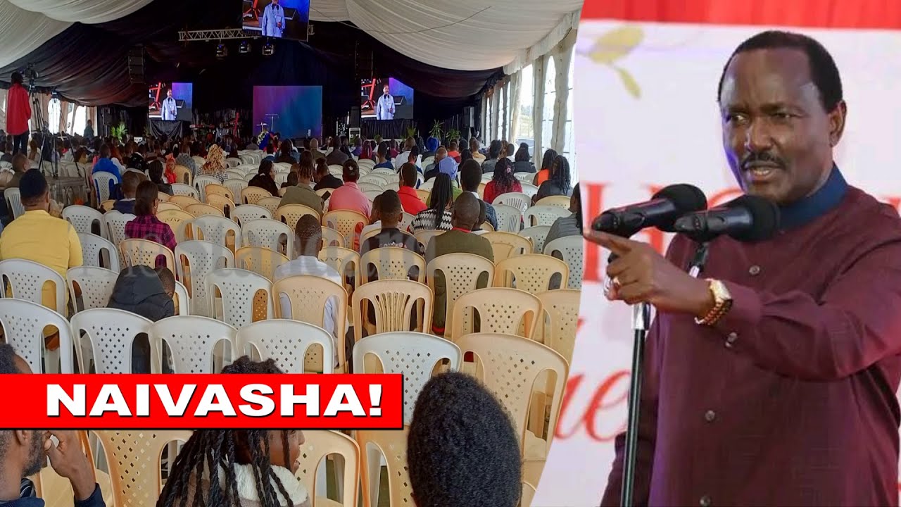Listen to what Kalonzo said in Naivasha after people walked out of Church while he was speaking!