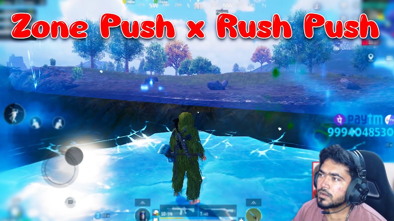 Zone Push & Rush Push Using New Equipment