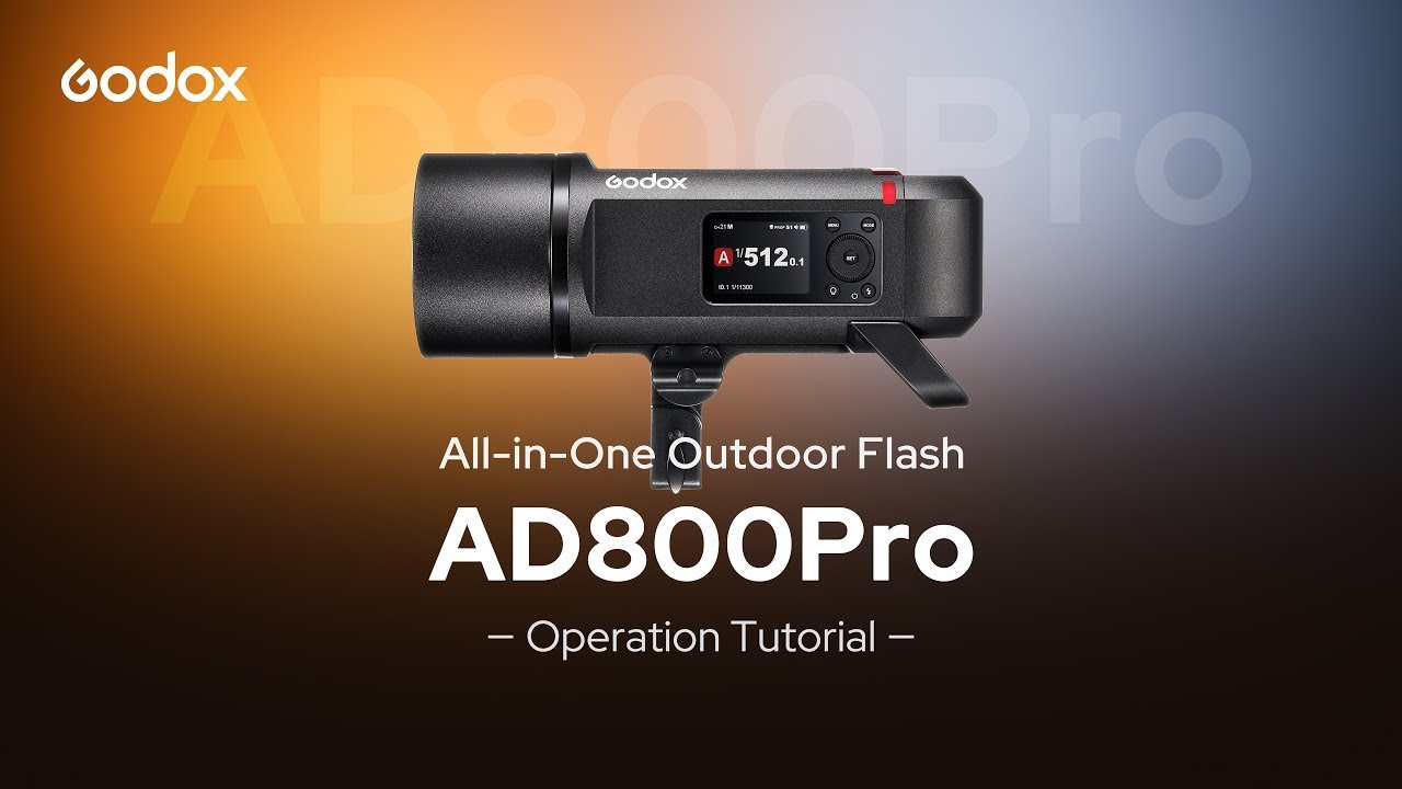 How to Use Godox AD800Pro | Setup & Operation Guide