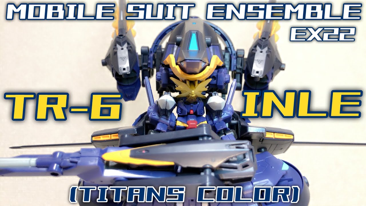 【 モビルスーツアンサンブル 】 TR-6 インレ ティターンズカラー 完成レビュー ADVANCE OF Z シリーズ