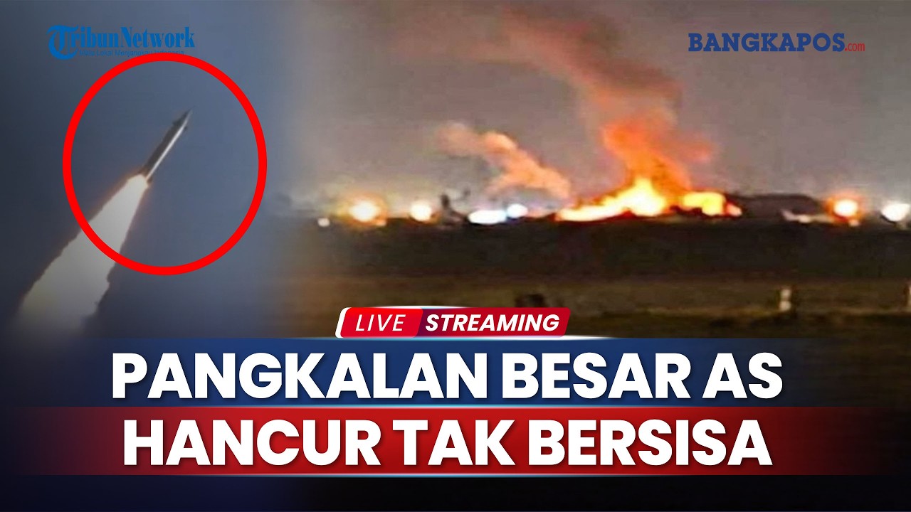 Kehebatan Rudal Sejjil Iran, Pangkalan Besar AS Hancur Tak Bersisa, IRGC Luncurkan Serangan Dahsyat