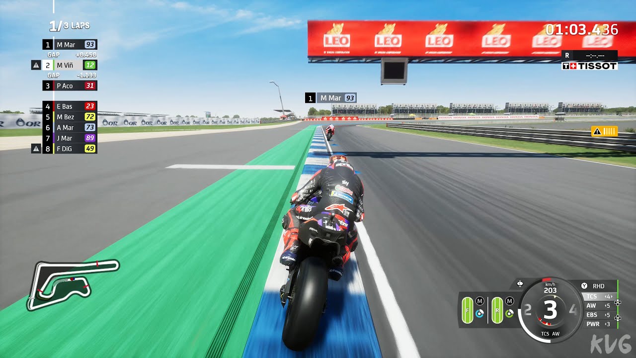 MotoGP 24 - Chang International Circuit (Thailand Grand Prix) - Gameplay (PC UHD) [4K60FPS]