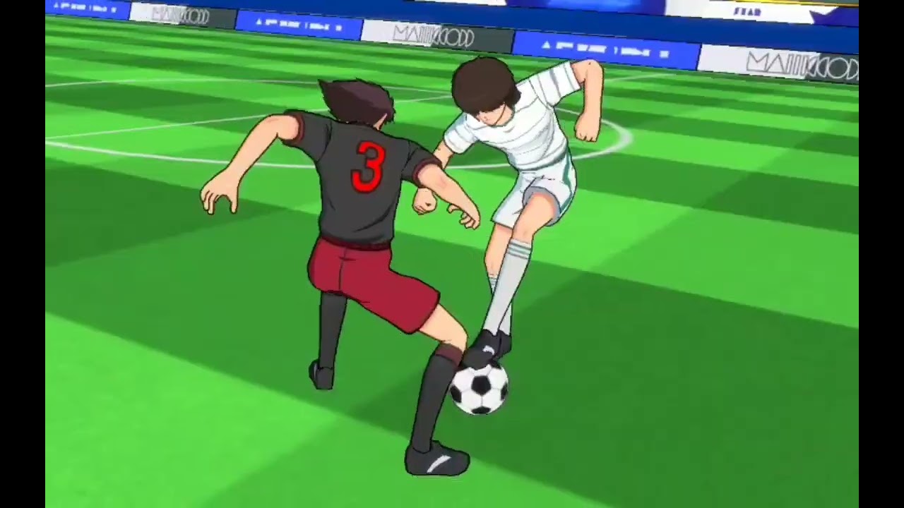 Getting the title goal scorer in (Captain Tsubasa)