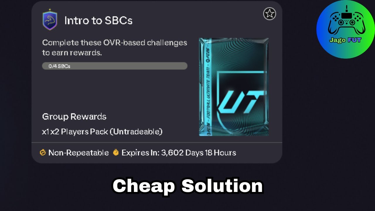 Intro To SBCs SBC - Cheapest Solution & Tips | EA FC 26