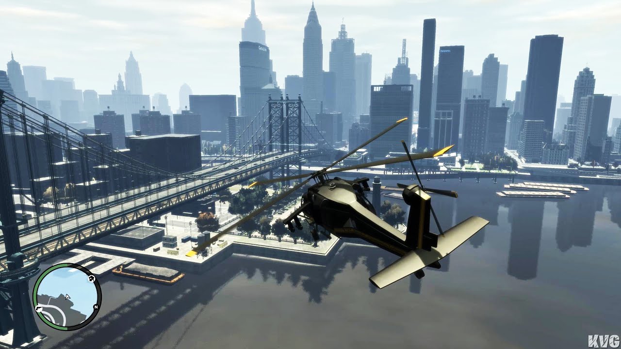 Grand Theft Auto 4 - Western Company Annihilator - Gameplay (PC UHD) [4K60FPS]