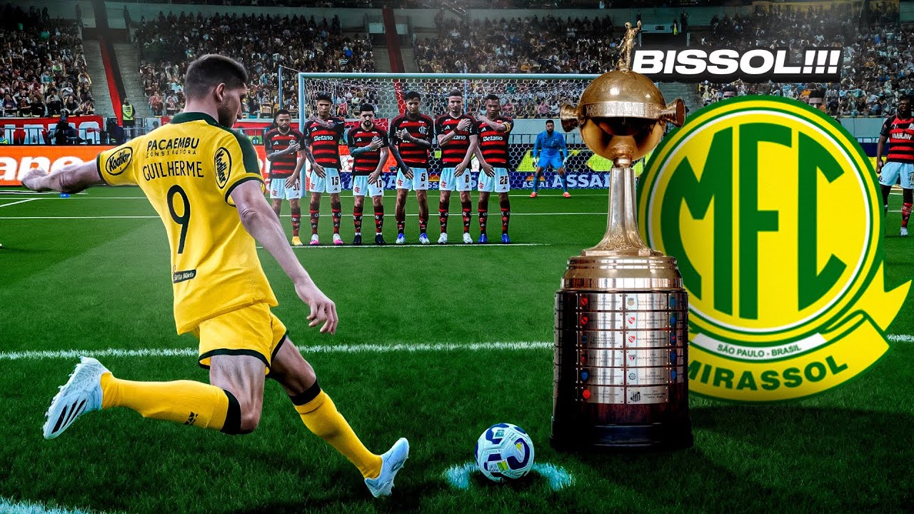 PES 2026 - MASTER LEAGUE #21 - O INÍCIO DO MIRASSOL NAS OITAVAS DA LIBERTADORES CONTRA O FLAMENGO! 🏆