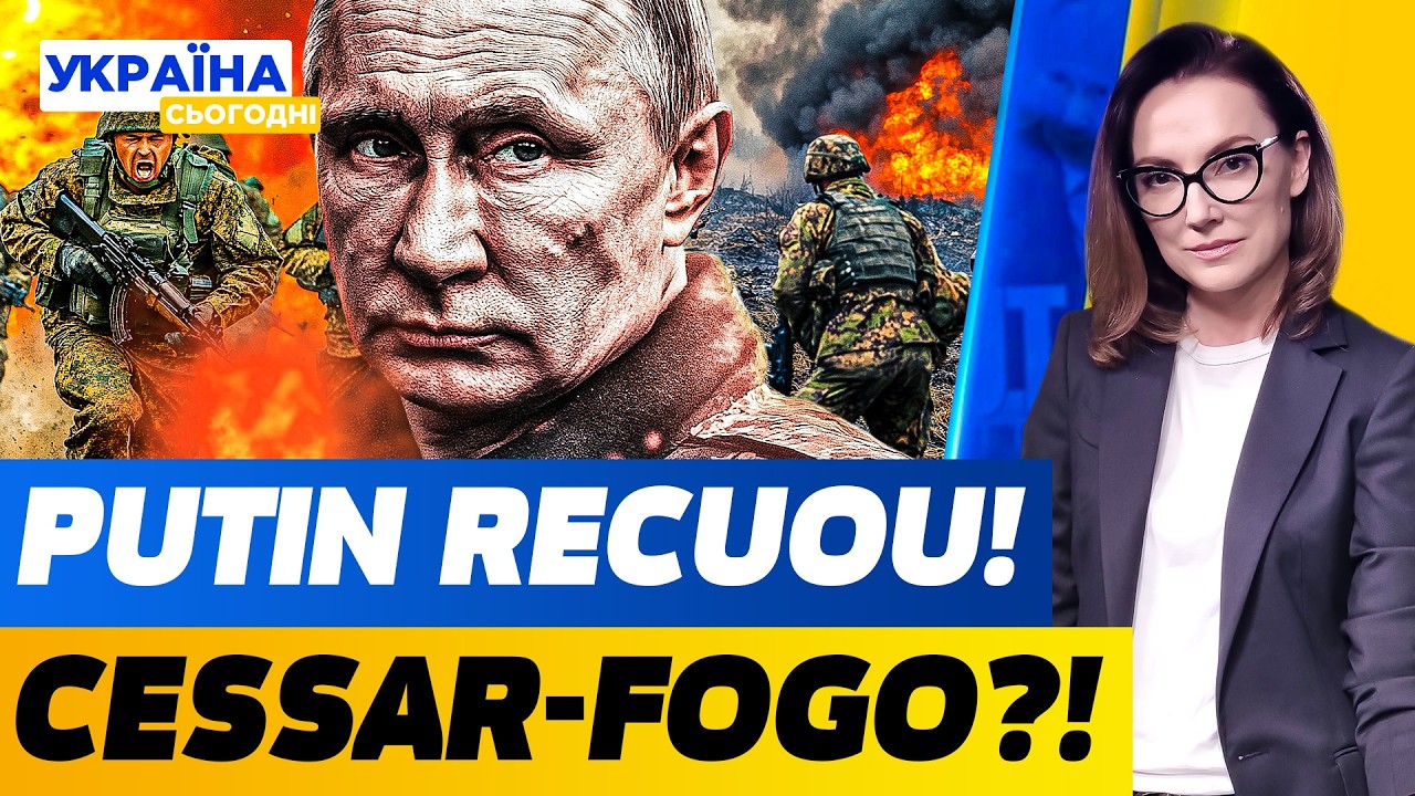 💥 Cessar-fogo “ENERGÉTICO” já começou! Putin recua de Kyiv! Mas o jogo virou no céu!