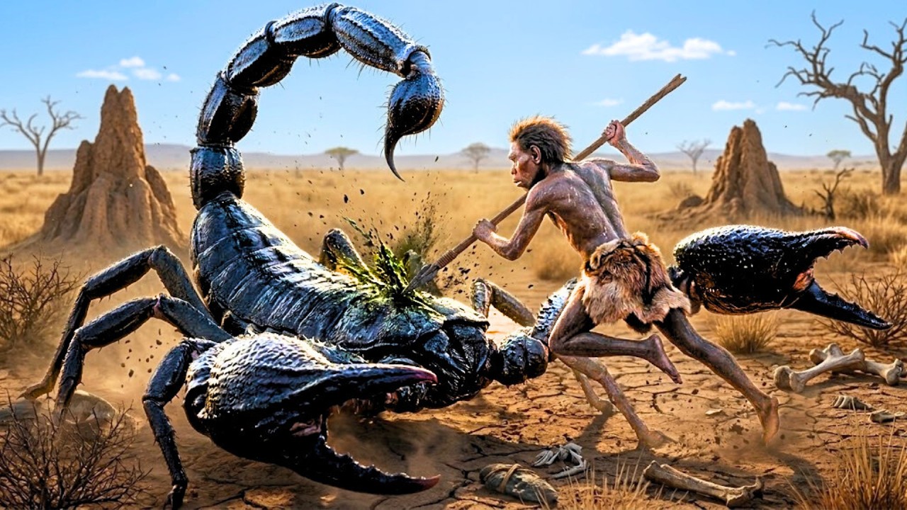 Prehistoric Survival Story | Early Human Faces a Deadly Giant Scorpion