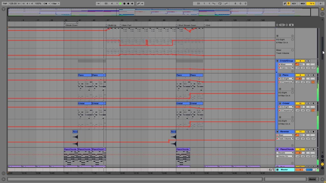 Ableton Live Project Template -  Anjuna Progressive  (Progressive Trance, Anjunabeats Style)