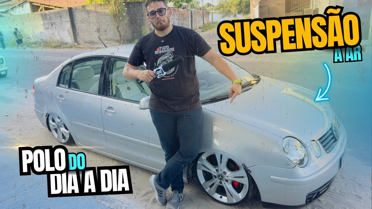 Polo no chão com rodas da Mercedes! O resultado ficou simplesmente insano!